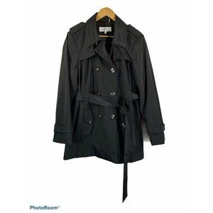 Womens Calvin Klein Jacket Removable Belt Button C